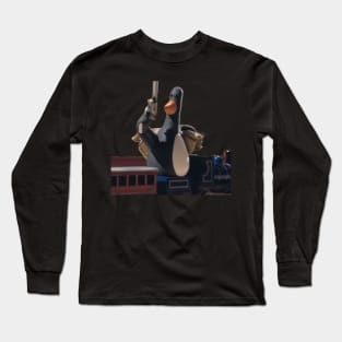 Bang Bang Feathers McGraw Long Sleeve T-Shirt